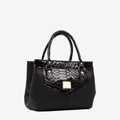 Mala de Mão Cherry Blossom Preto