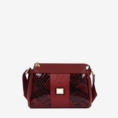 Bolsa de Tiracolo Honor Bordô- Cavalinho