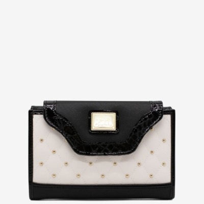 Carteira Craft Branco-Preto