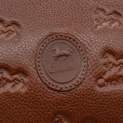 Bolsa de Mão Cavalo Lusitano Camel