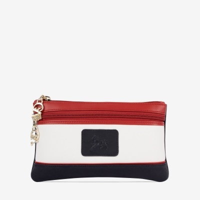 Bolsa Cosméticos Horse By Cavalinho Azul-Vermelho