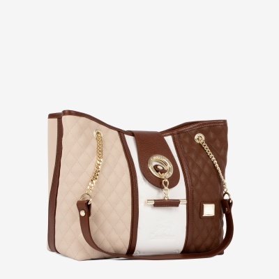 Mala de Ombro Sublime Multi-Camel