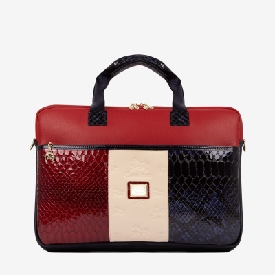 Pasta de Documentos Honor Azul-Vermelho