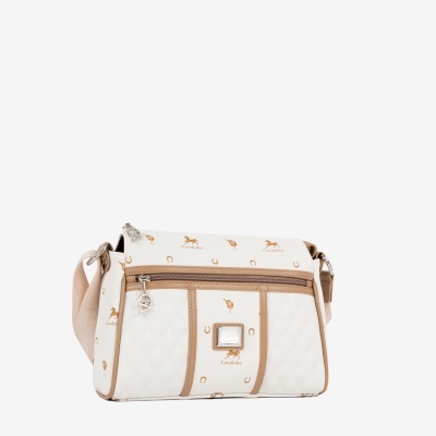 Mala de Tiracolo Di Cavallo Branco