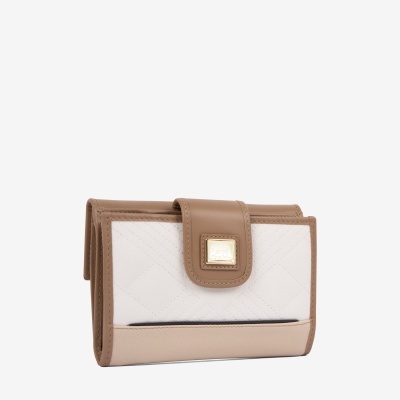 Carteira Poésie "Azul Bege"