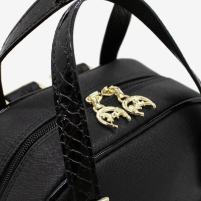 Mochila Craft Branco-Preto