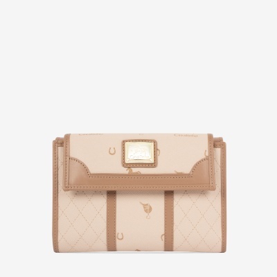 Carteira Di Cavallo Bege