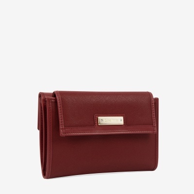 Carteira "La Vie" Bordô