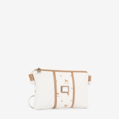 Mala de Tiracolo Di Cavallo Branco