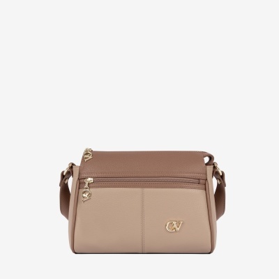 Mala de Tiracolo Areia Signature CV By Cavalinho