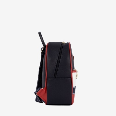 Mochila Only By Cavalinho Azul-Vermelho