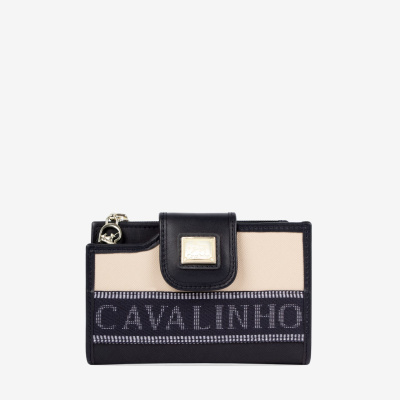 Carteira Only By Cavalinho Azul-Bege