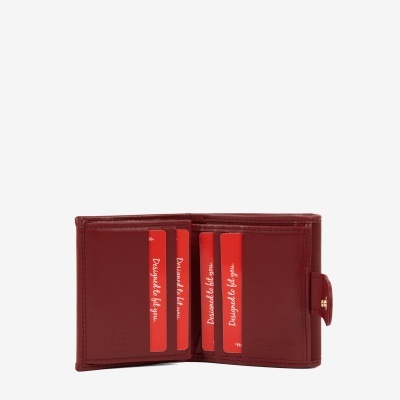 Carteira "La Vie" Bordô