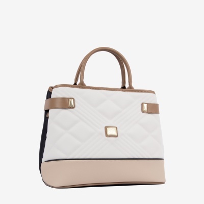 Mala de Mão Poésie Azul-Bege