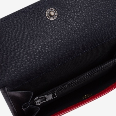 Carteira Twist Multi-Azul