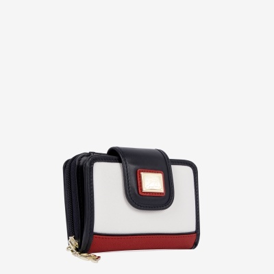 Carteira Only By Cavalinho Azul-Vermelho