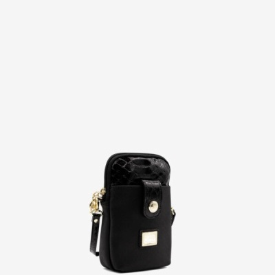 Bolsa Tiracolo Cherry Blossom Preto