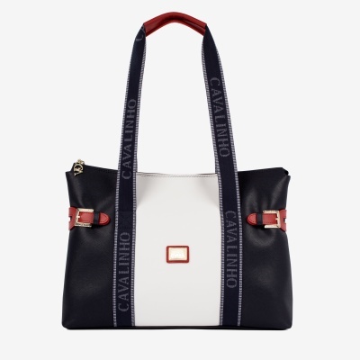 Mala de Ombro Only By Cavalinho Azul-Vermelho