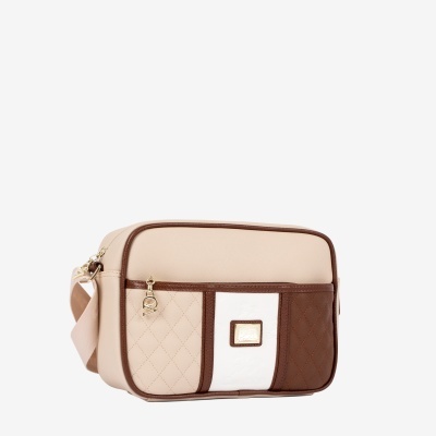 Mala de Tiracolo Sublime Multi-Camel