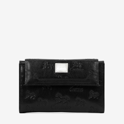Carteira Cavalo Lusitano Preto