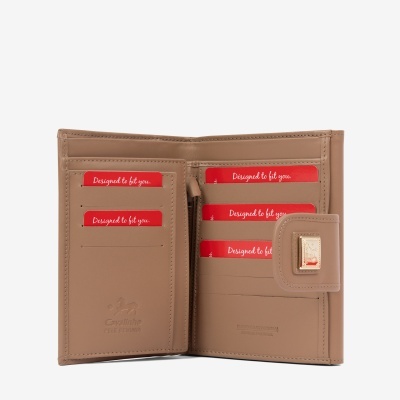 Carteira Poésie "Azul Bege"