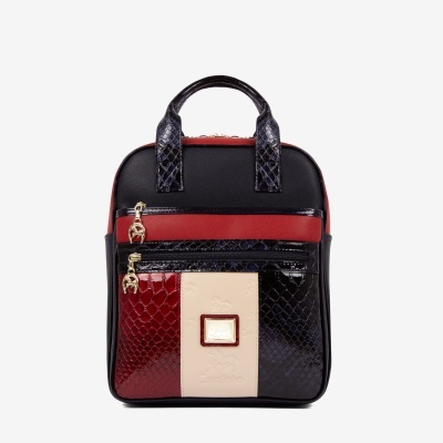 Mochila Honor Azul-Vermelho
