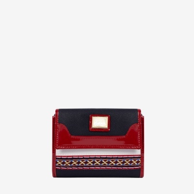 Carteira Twist Multi-Azul