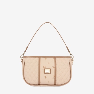 Mala de Ombro Di Cavallo Bege