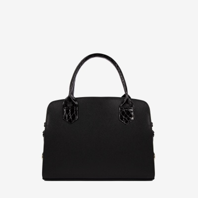 Mala de Mão Cherry Blossom Preto