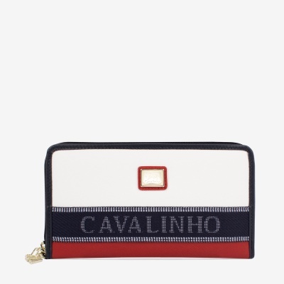 Carteira Only By Cavalinho Azul-Vermelho