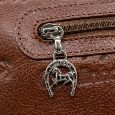 Bolsa Tiracolo Cavalo Lusitano Camel
