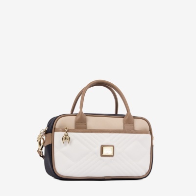 Mala de Mão Poésie Azul-Bege