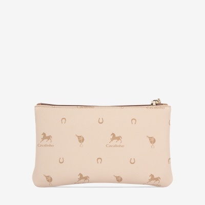Bolsa Cosméticos Di Cavallo bege