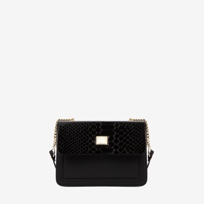 Mala de Tiracolo Cherry Blossom Preto