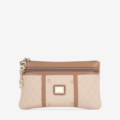 Bolsa Cosméticos Di Cavallo bege