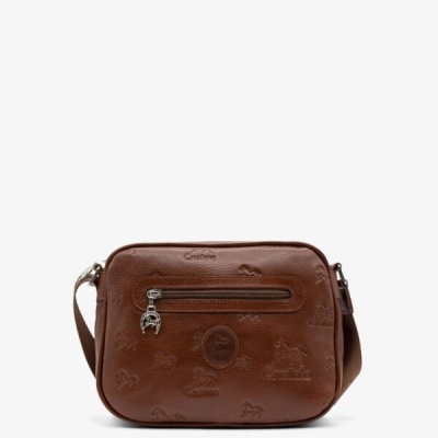 Bolsa Tiracolo Cavalo Lusitano Camel