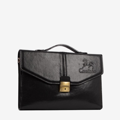 Pastas de Documentos Gentleman Preto