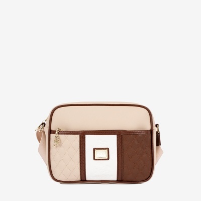 Mala de Tiracolo Sublime Multi-Camel