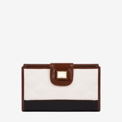 Carteira Poésie Preto-Mel