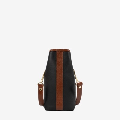 Mala de Ombro Origem Preto-Mel