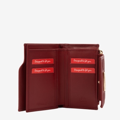 Carteira "La Vie" Bordô