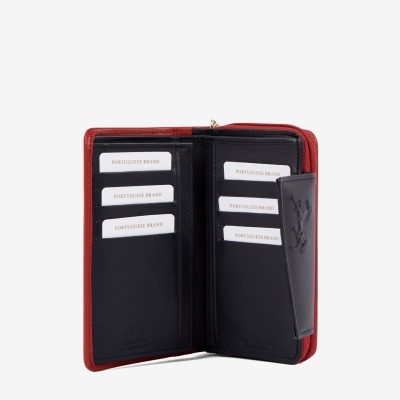 Carteira Horse By Cavalinho Azul-Vermelho