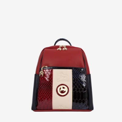 Mochila Honor Azul-Vermelho