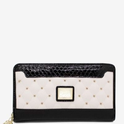 Carteira Craft Branco-Preto