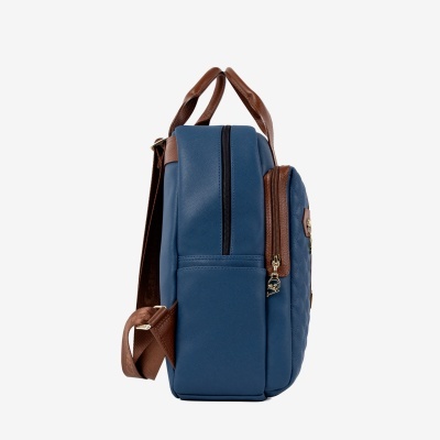 Mochila Sublime Azul-Camel