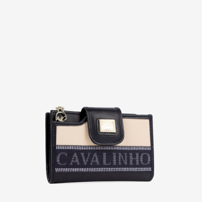 Carteira Only By Cavalinho Azul-Bege