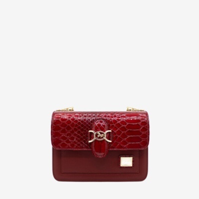 Bolsa Tiracolo Cherry Blossom Bordô