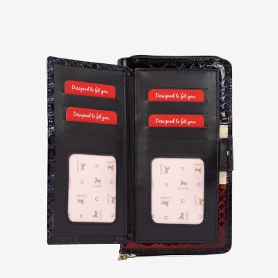 Carteira Honor Azul-vermelho