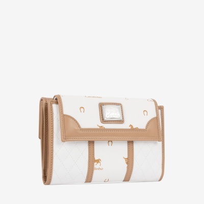 Carteira Di Cavallo Branco