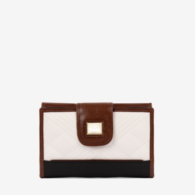 Carteira Poésie Preto-Mel